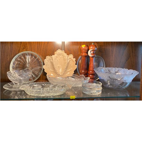 Crystal Collection Salt Pepper Grinders