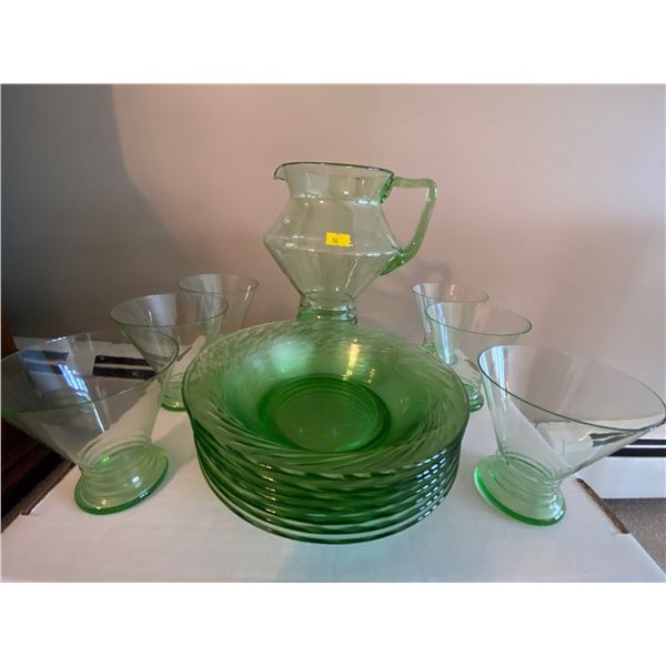 Green Glass Collection