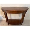 Image 1 : Mahogany Side Table 35L x 14D x 27T