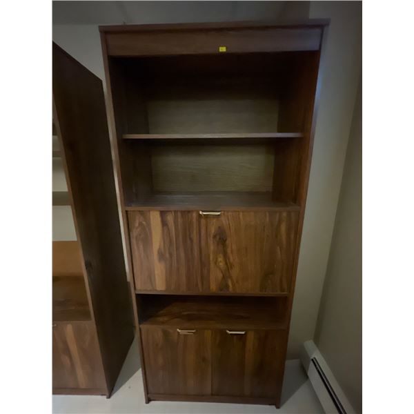 Book Shelf 31L x 16D x 72T Door Latch Broken But Reparable