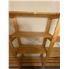 Image 2 : Wood Storage Shelving - Contents Not Included - 107L x 13D x 68T
