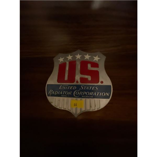 U S United States Radiator Corporation 5L Was On Antique Boiler