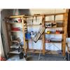Image 1 : Wood Garage Shelving Contents Not Included 84L x 14D x 68T