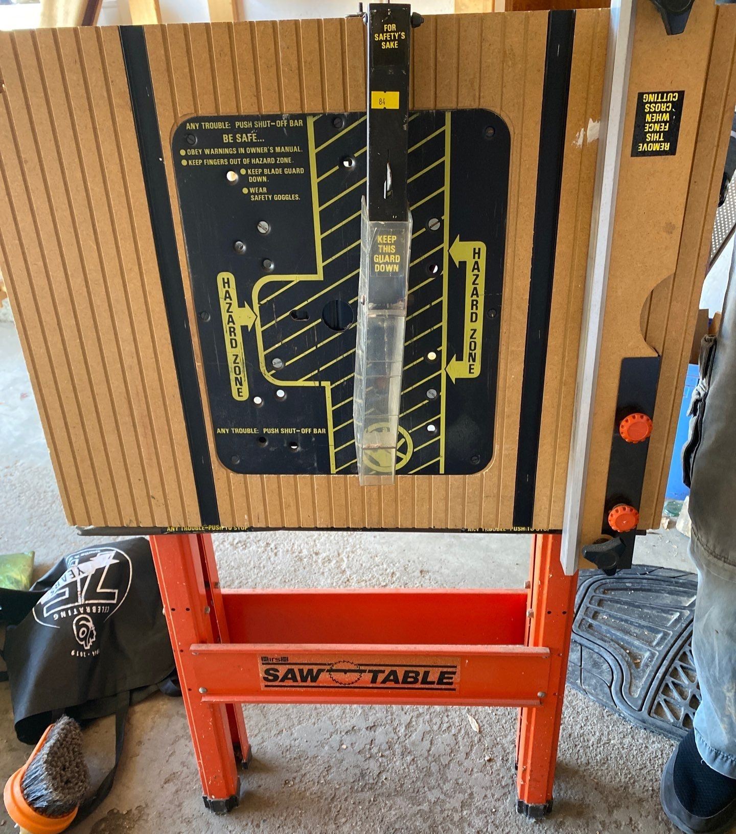 Table Saw Sabre Skill Saw - Beck Auctions Inc.