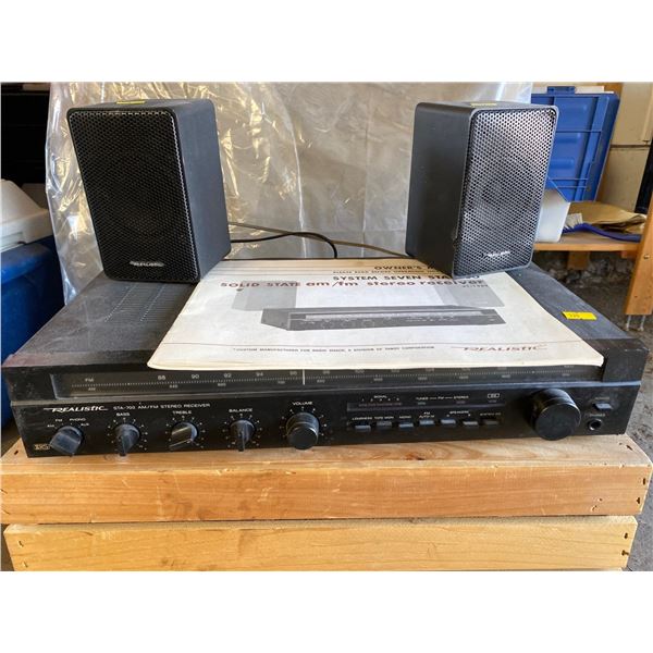 Realistic STA-700 Solid State AM FM Stereo Reciever
