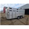 Image 2 : 2015   15 ft Duralite Aluminum Trailer   VIN 1D9AL1529GC619732   ONE OWNER