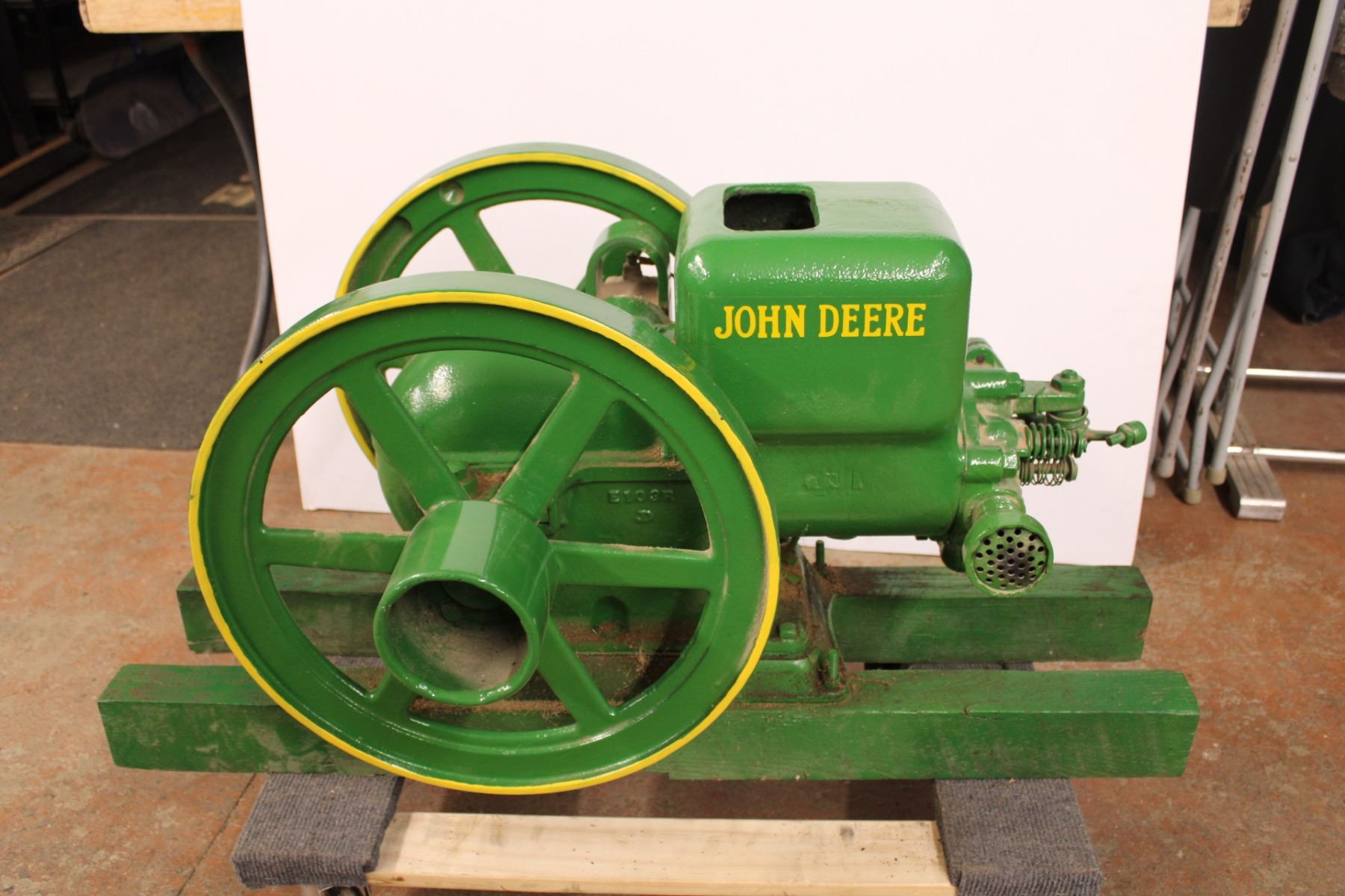 * John Deere Model "E" 1.5hp Stationary Engine Older Restoration