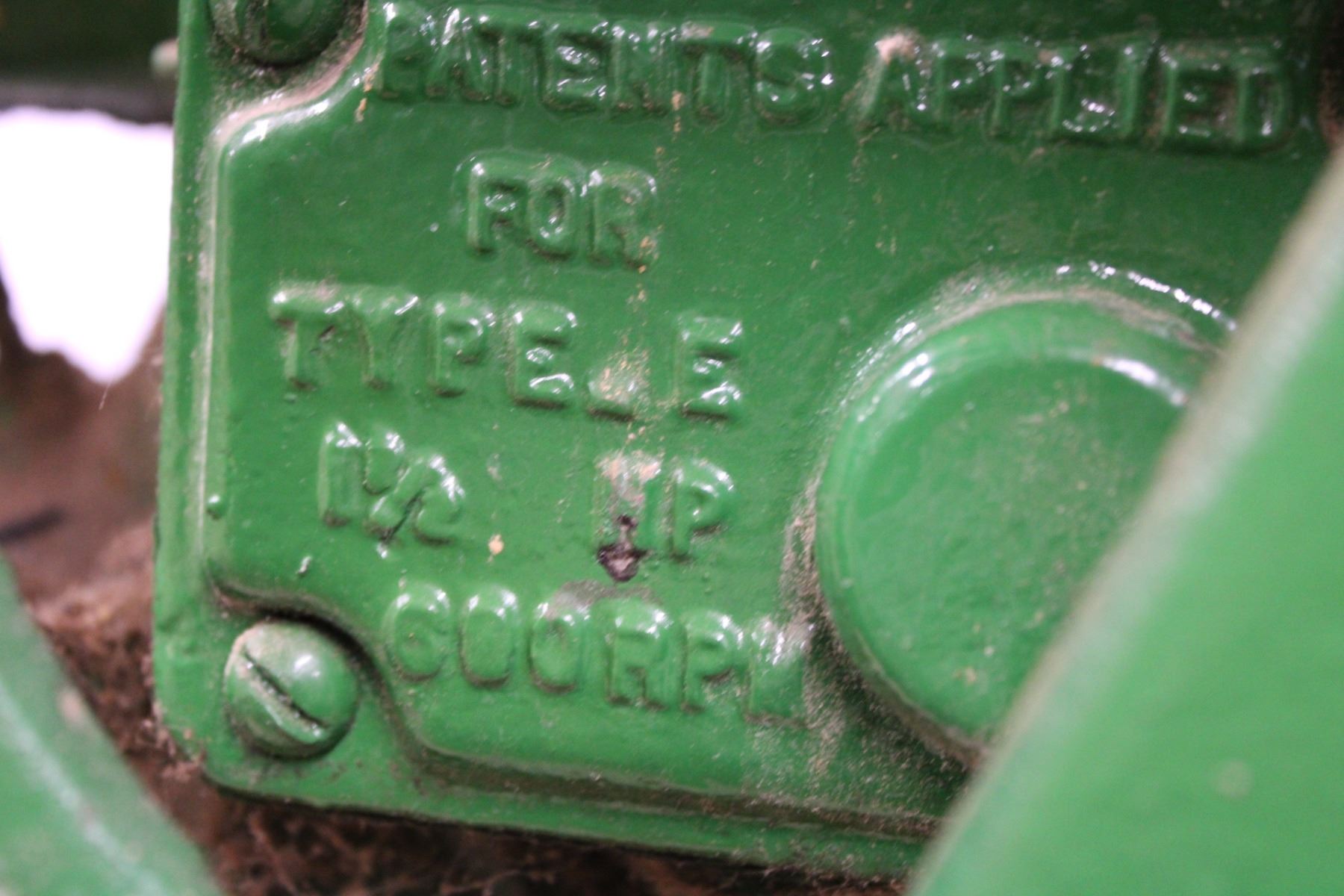 * John Deere Model "E" 1.5hp Stationary Engine Older Restoration