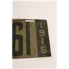 Image 4 : ^ Saskatchewan 1916 License Plate