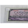 Image 2 : Canadian 1954 $10 Bill