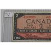Image 2 : Canadian 1954 $2 Bill