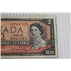 Image 3 : Canadian 1954 $2 Bill