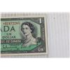 Image 3 : Canadian 1954 $1 Bill