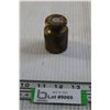 Image 1 : Small 2" Tall Brass Weight