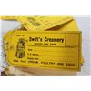 Image 2 : Bag of Vintage Creamery Tags - Purity, Palm, and Swift's Creameries
