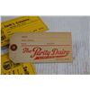 Image 3 : Bag of Vintage Creamery Tags - Purity, Palm, and Swift's Creameries