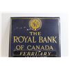 Image 2 : The Royal Bank of Canada Changeable Calendar - 12" x 18"