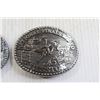 Image 3 : (2) 1988 and 1989 National Finals Rodeo Belt Buckles - Both Sealed