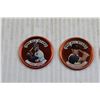 Image 2 : (5) 1964 Topps Coins - Hank Aaron, Bill White, Bill Mazeroski