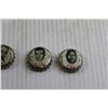 Image 3 : (5) 1965 Coca-Cola CFL Hamilton Tiger Cats Cork Lined Caps