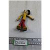 Image 1 : 1950s-1960s Louis Marx Mickey Mouse Rubber Flexible Figurine - 6"