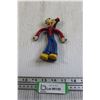 Image 1 : 1950s-1960s Louis Marx Goofy Rubber Flexible Figurine - 6"