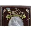 Image 2 : Vintage Advertising Pear's Soap Mirror Picture - 17" x 19"