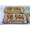 Image 2 : (2) Pairs of Saskatchewan License Plates - 1974, 1975