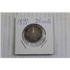 Image 2 : 1899 25 Cent Coin