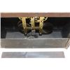 Image 10 : Antique Sessions Ornate Mantle Clock - Missing Key and Back Foot
