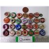 Image 1 : (27) Assorted Vintage Bottle Caps with Token and small button