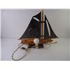 Image 3 : Forestville Clock and Lamp Sailing Boat