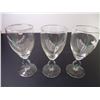 Image 6 : Glass Fruit Bowl and (3) Irish Coffee Glasses