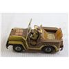Image 2 : Tin Japanese 1950s Alps Toy Far Jeep