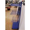 Image 6 : *Blue Display Rack on Wheels - 20" x 53" x 14"