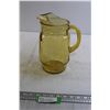 Image 1 : Amber Glass Pitcher