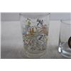 Image 4 : (2) Edmonton Oilers Glasses, Walt Disney World Glass