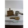 Image 1 : Butter Mold, Butter Spoon, Sifter