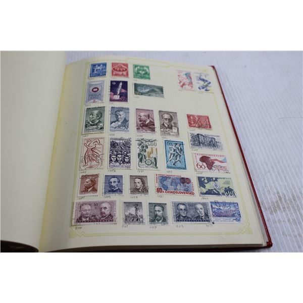 Vintage Stamp Album - Czechoslovakia