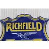 Image 2 : Richfield Gasoline Sign - 6" x 6"