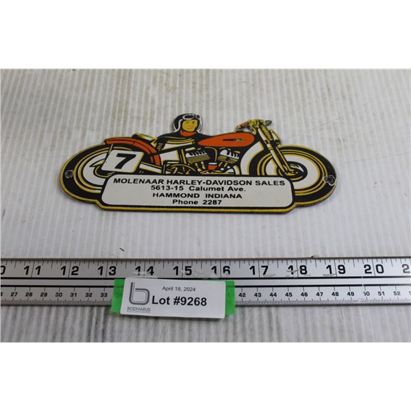 Molennaar Harley-Davidson Sales Sign - 3 1/2" x 8"