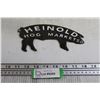 Image 1 : Heinold Hog Market Sign - 4" x 8"