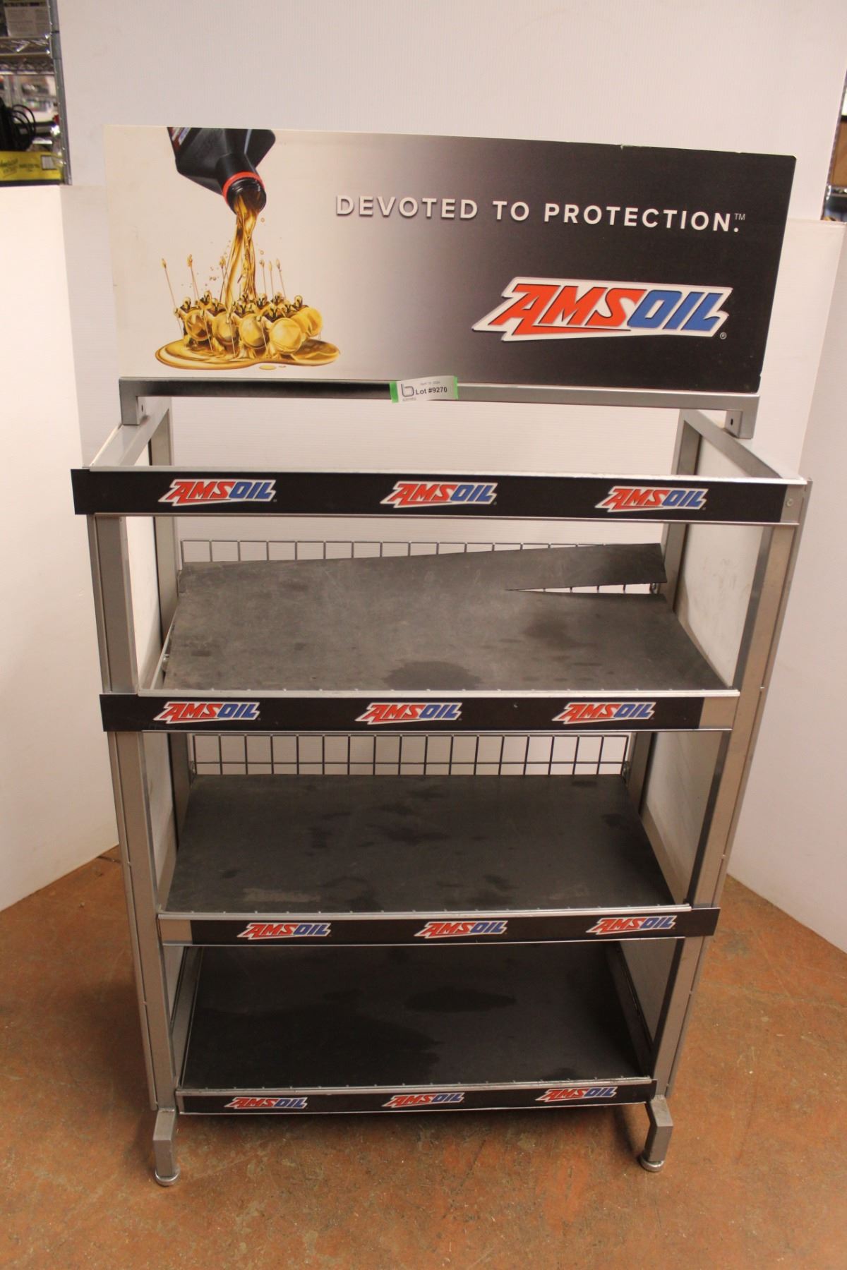 *AMS Oil Display Rack - 29