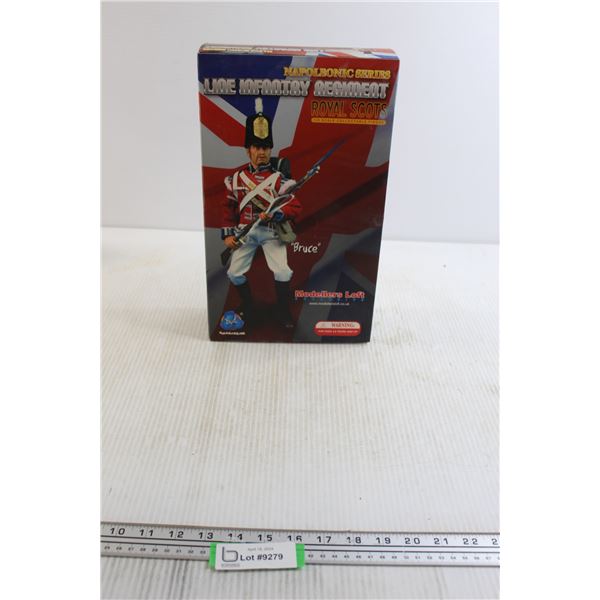 Napoleonic Series Line Infantry Regiment Royal Scots Bruce Figurine - Sealed
