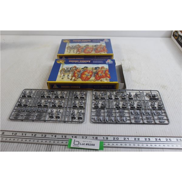 (2) Boxes Italeri Roman Infantry Figurines - (1) Sealed