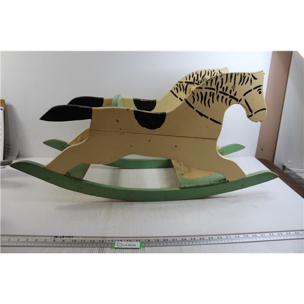 * Folk Art Rocking Horse