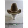 Image 1 : Vintage Felt Cowboy Hat - Size Unknown, Mannequin Not Included