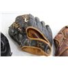 Image 4 : Umpire Mask, (2) Right and Left Baseball Gloves
