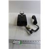 Image 2 : Black Wall Rotary Phone - Untested