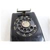 Image 3 : Black Wall Rotary Phone - Untested